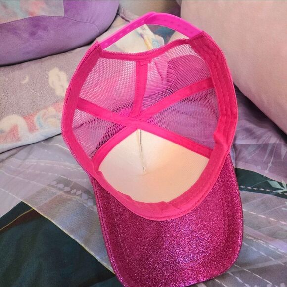 Multicolored birthday girl sparkle baseball cap - Picture 6 of 12